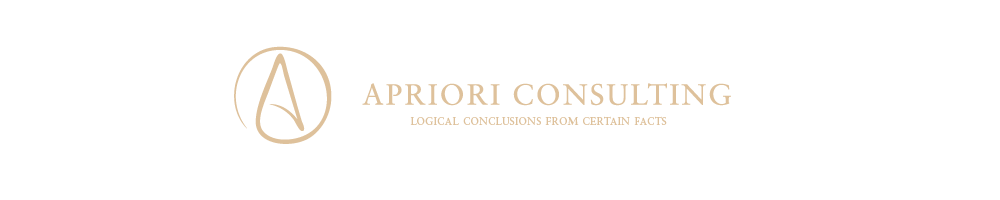 Apriori Consulting - Logical conclusions from certain facts Logo